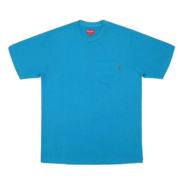 Supreme Pocket Tee - Teal SS18 Supreme