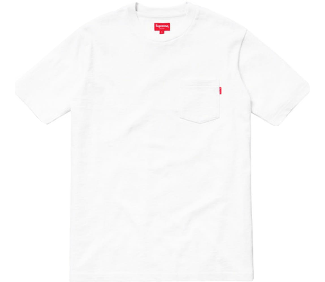Supreme Pocket Tee SS18 - White