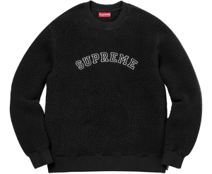 Supreme Polartec Deep Pile Crewneck