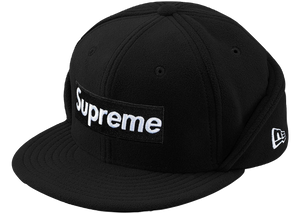 Supreme Polartec Ear Flap New Era - Black