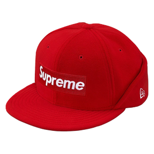 Supreme Polartec Earflap New Era Cap - Red - Used