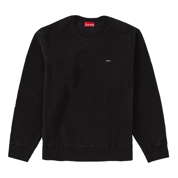 Supreme Polartec Small Box Crewneck - Black