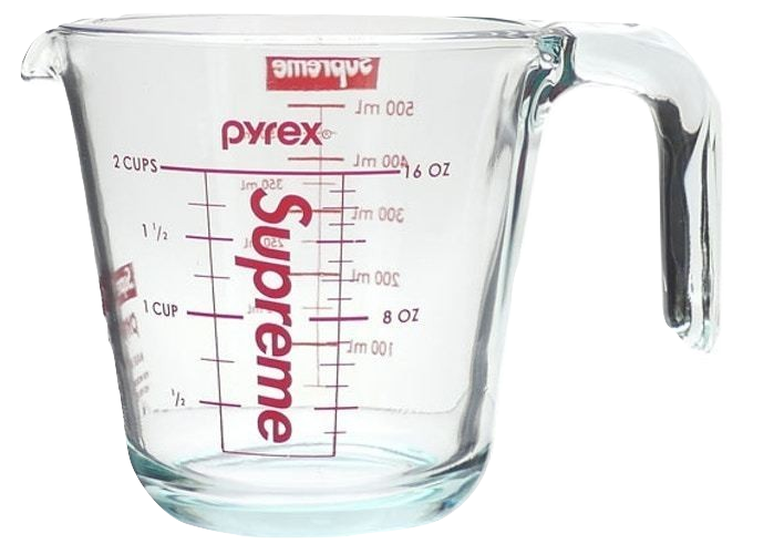 Supreme Pyrex 2 Cup Measuring Cup - Clear