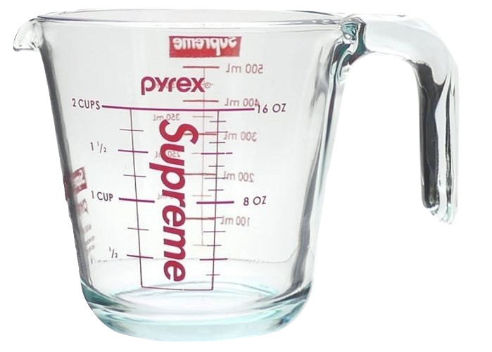 Pyrex Star Wars Glass Measuring Cup (2 Cup) Clear/Black Fast Ship NEW