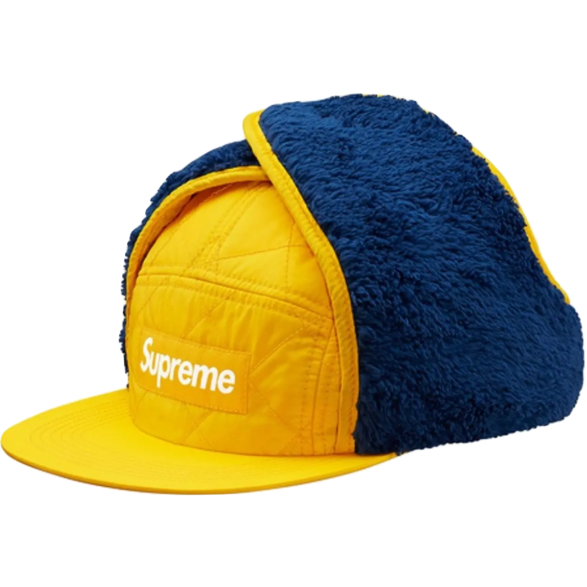 Supreme Hat-Quilted Earflap Camp Cap Supreme
