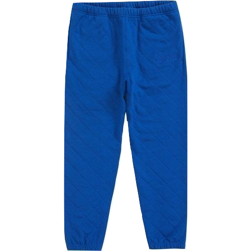 Supreme Quilted Sweatpant - Royal