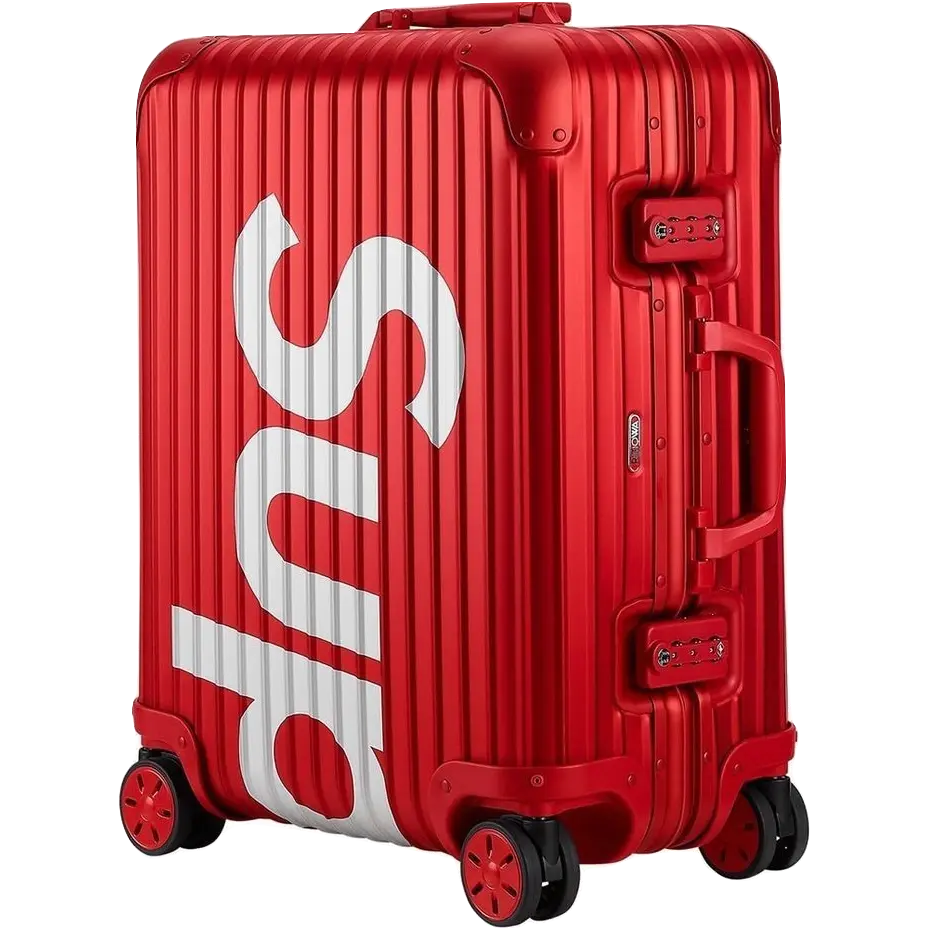 Supreme Rimowa Topas Multiwheel 45L - Red Supreme