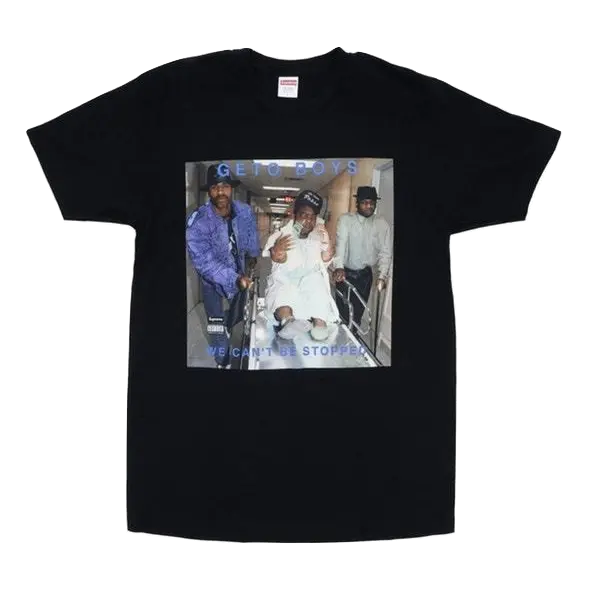 Supreme/Rap-A-Lot Geto Boys Tee - Black - Used Supreme