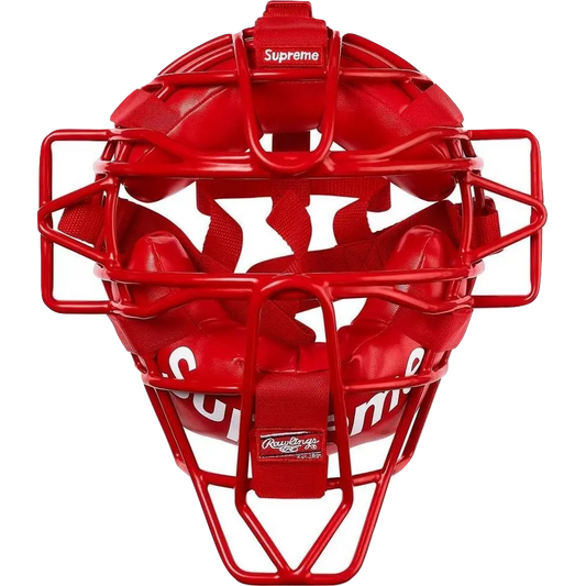 Supreme Rawlings Catcher's Mask - Red Supreme