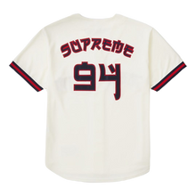 Supreme Red Rum Baseball Jersey - Natural