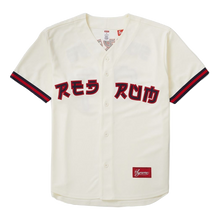 Supreme Red Rum Baseball Jersey - Natural