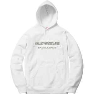 Supreme Reflective Excellence Hooded - White