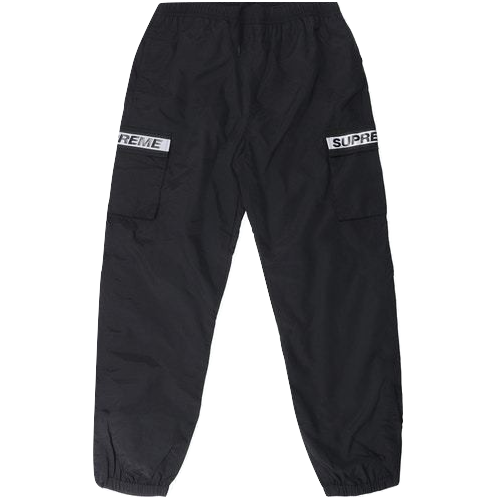 Supreme Reflective Taping Cargo Pant - Black - Used Supreme