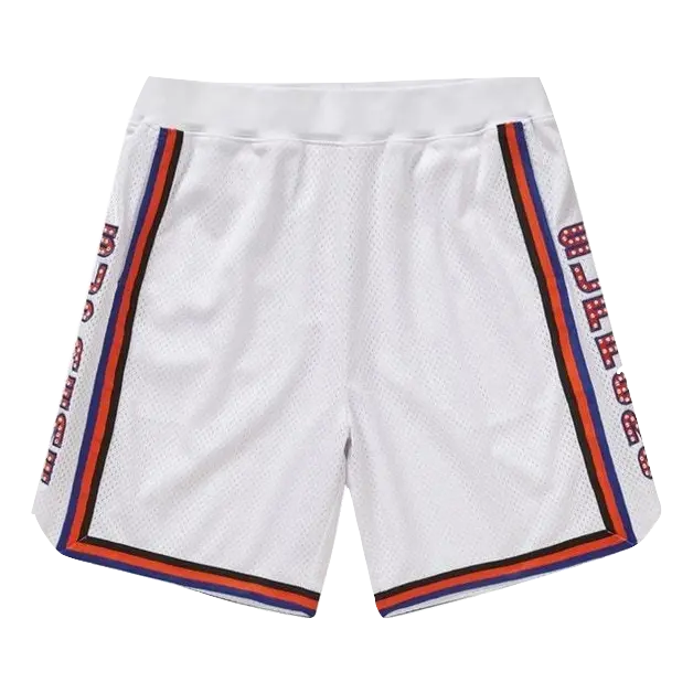 Supreme Rhinestone Basketball Short - White Supreme