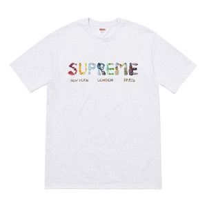Supreme Crystals Tee - Ash Grey