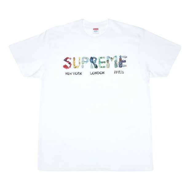 Supreme Crystals Tee - White Supreme
