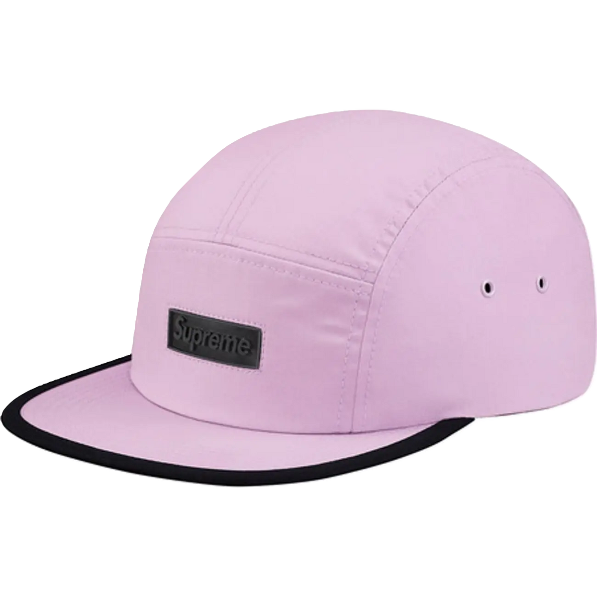 Supreme Rubber Logo Camp Cap - Lavender - Used Supreme