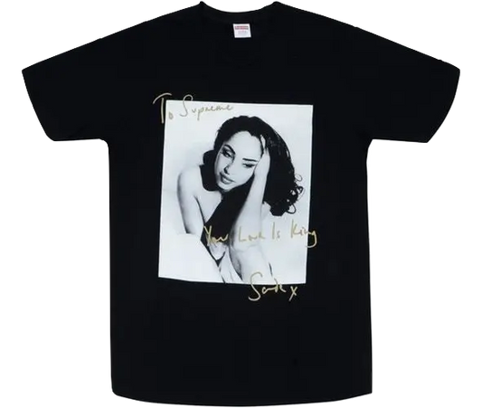 Supreme Sade Tee - Black - Used Supreme
