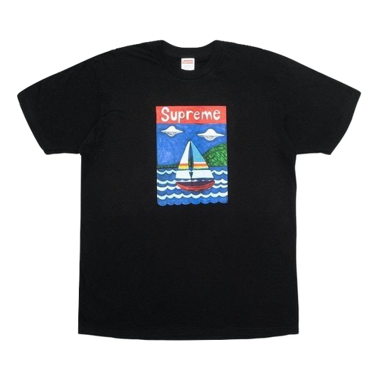 Supreme Sailboat Tee - Black Supreme
