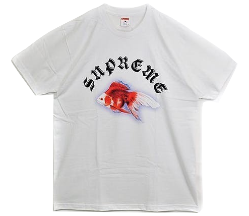 Supreme Sasquatchfabrix Goldfish Tee - White  - Used