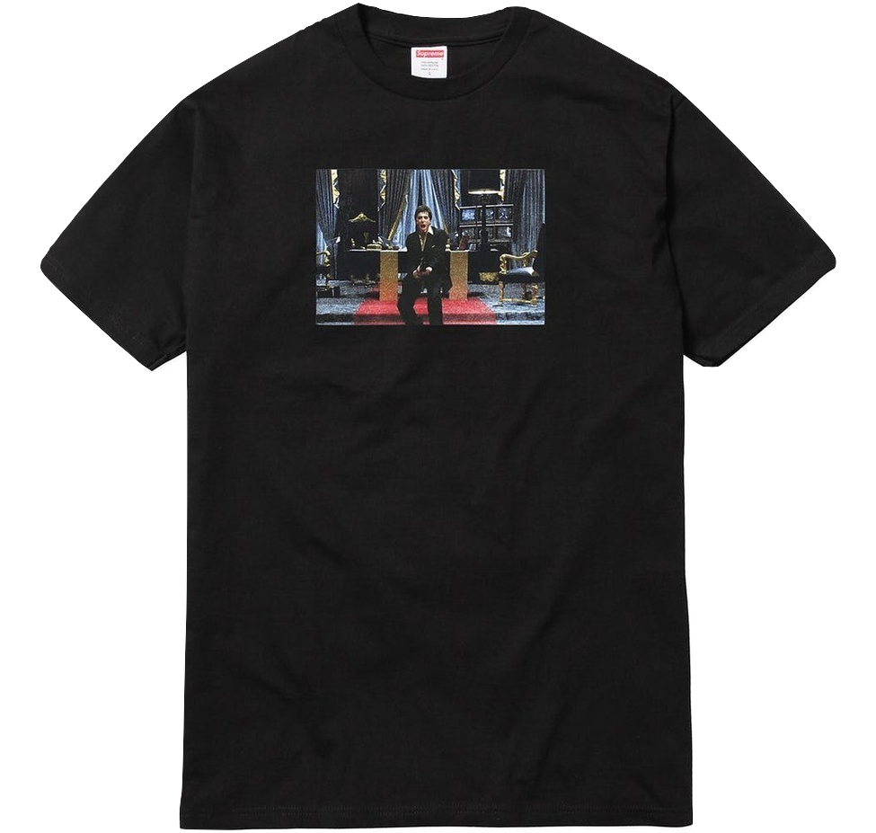 Supreme Scarface Friends Tee - Black - Used Supreme