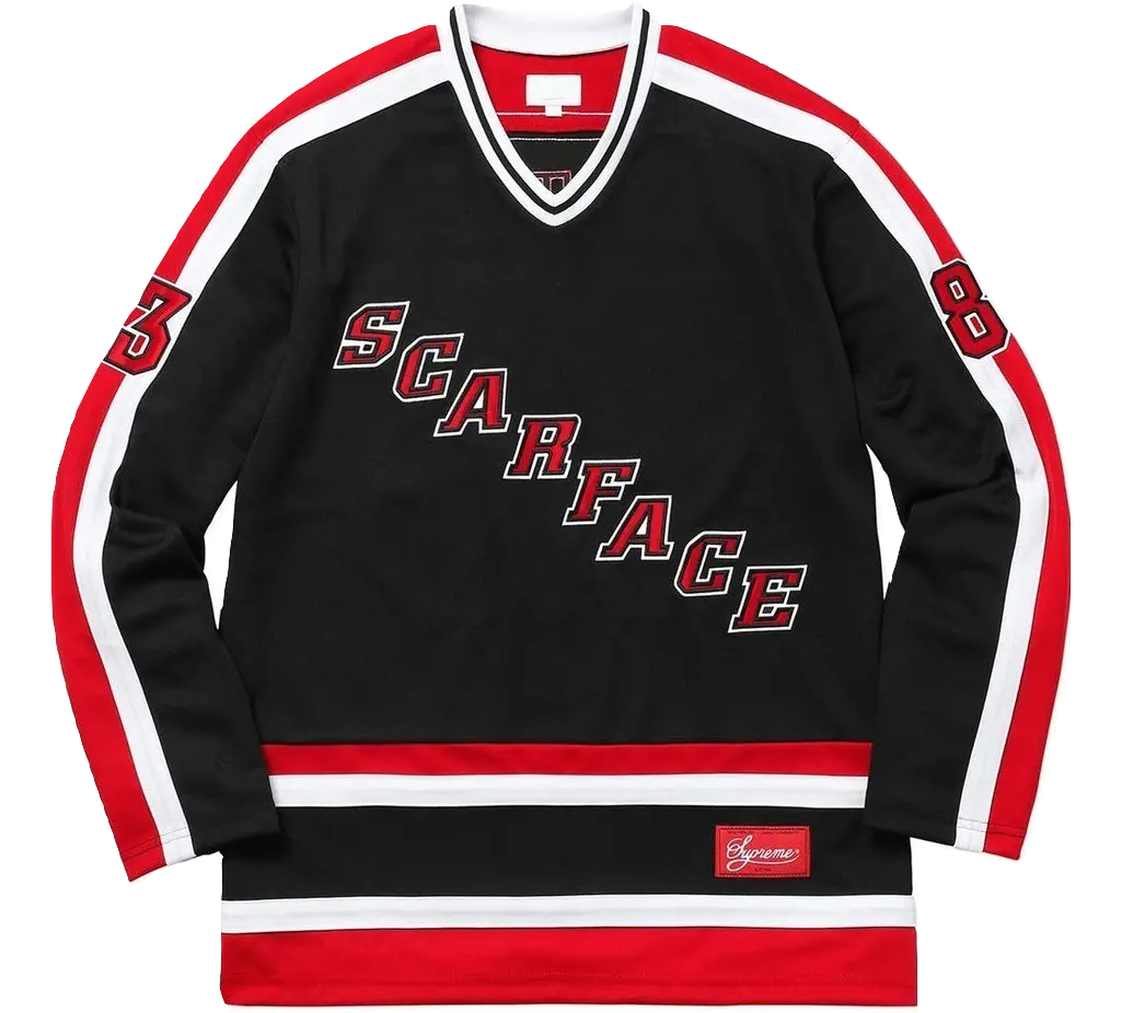 Supreme Scarface Hockey Jersey Supreme