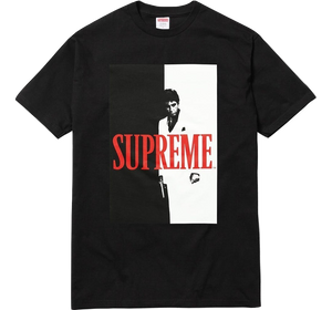 Supreme Scarface Split Tee - Black