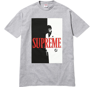 Scarface Split Tee - Heather Grey - Used