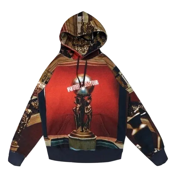 Supreme Scarface The World is Yours Hooded Sweatshirt - Multicolor - Used Supreme