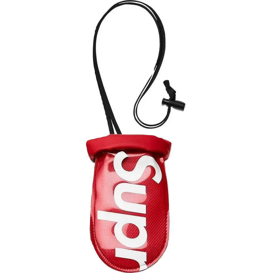 Supreme Seal Line Small See Pouch - Red Supreme