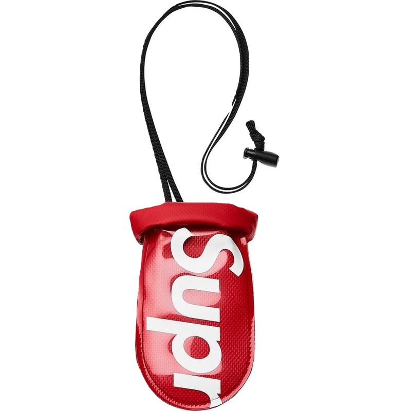 Supreme Seal Line Small See Pouch Red Grails SF