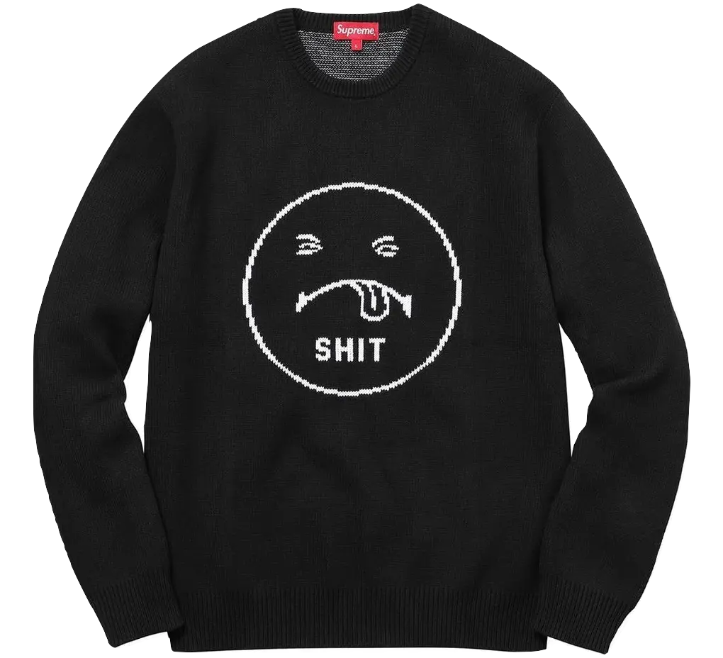 Supreme Shit Sweater Supreme