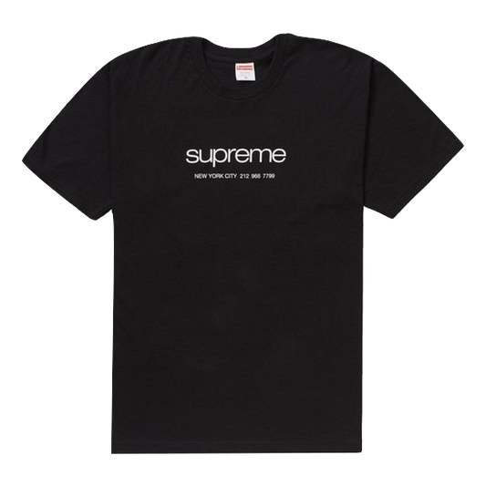 Supreme Shop Tee - Black Supreme