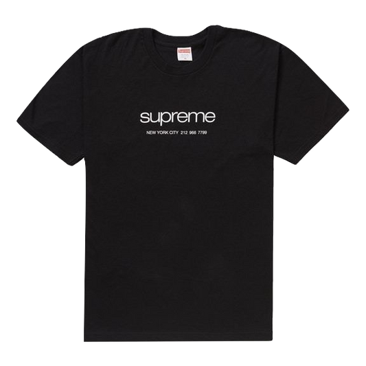 Supreme Shop Tee - Black SS20 Supreme