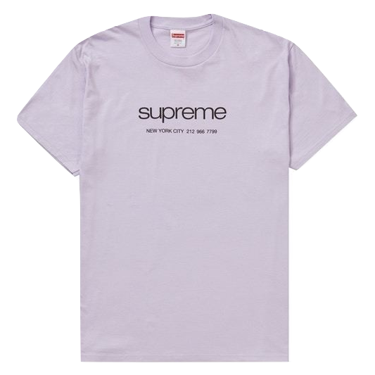 Supreme Shop Tee SS20 - Light Purple - Used Supreme