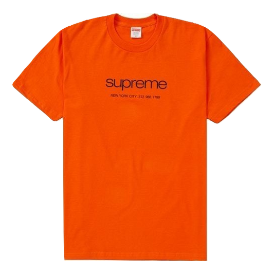 Supreme Shop Tee - Orange Supreme