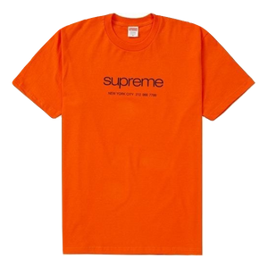 Supreme Shop Tee - Orange