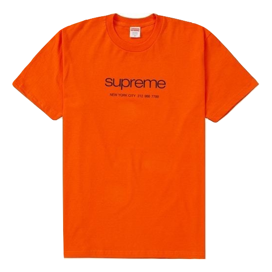 Supreme Shop Tee - Orange