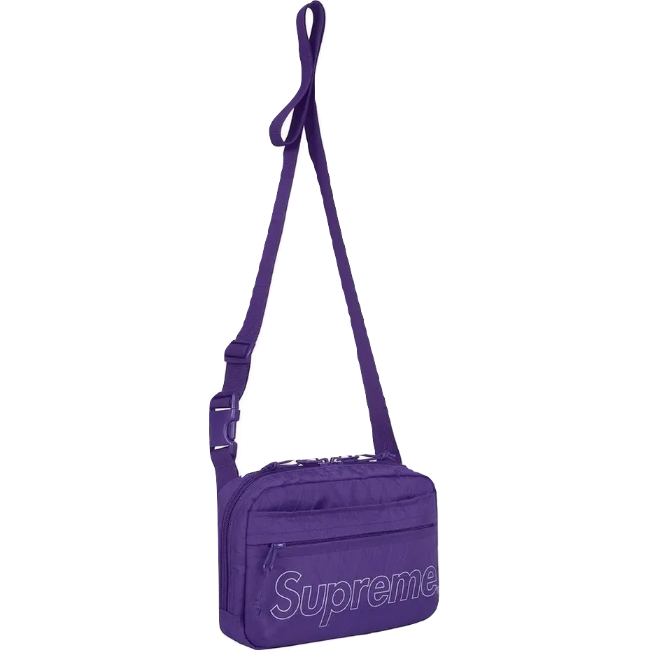 Supreme Shoulder Bag FW18 - Purple Supreme