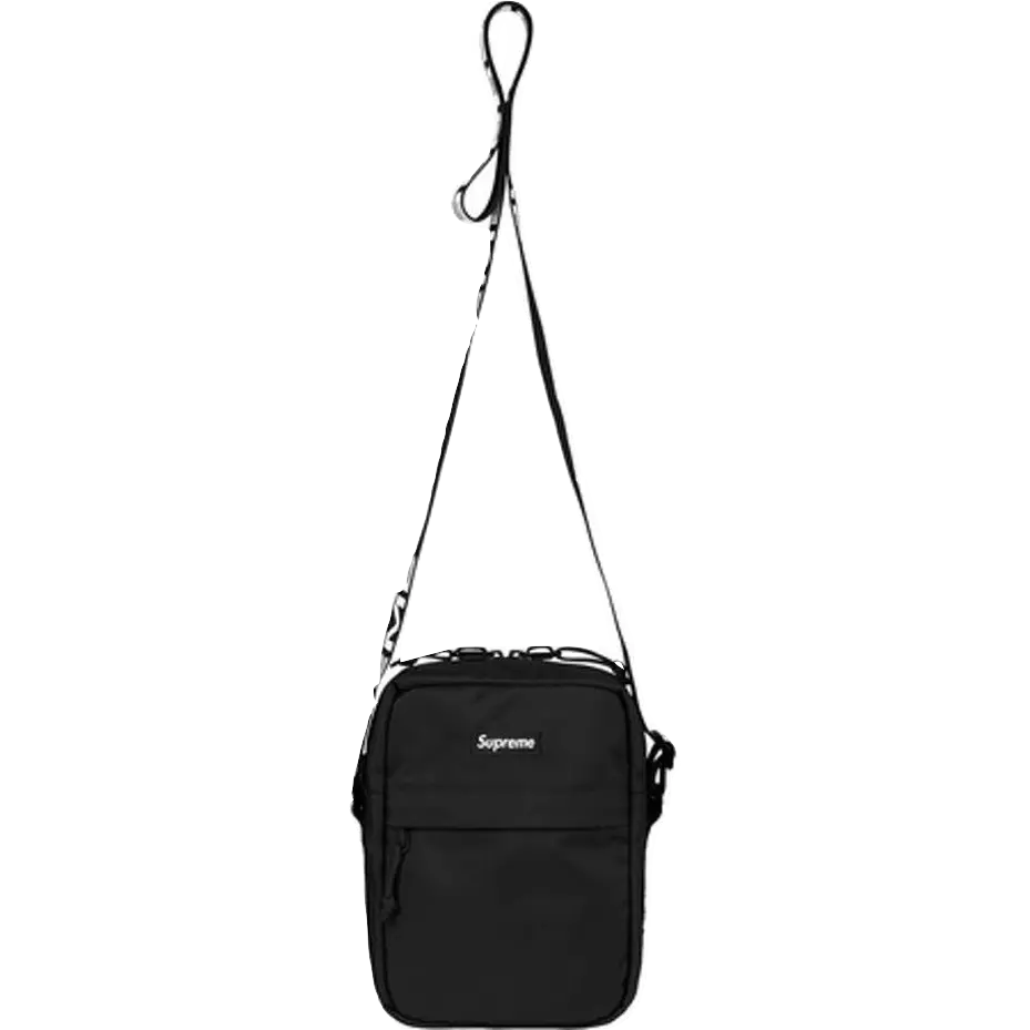 Supreme Shoulder Bag SS18 - Black - Used Supreme