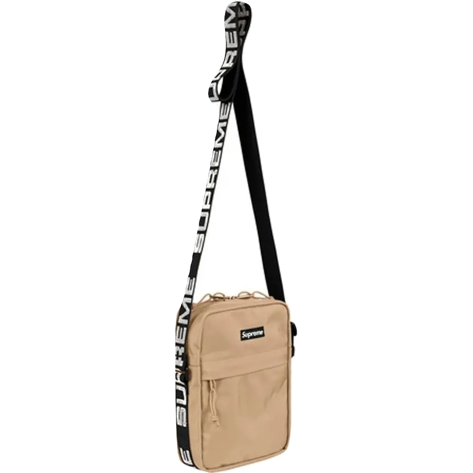 Supreme Shoulder Bag SS18 - Tan Supreme