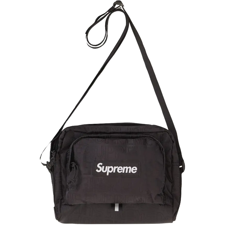Supreme SS19 Shoulder Bag - Black Supreme