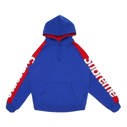 Supreme Sideline Hooded Sweatshirt - Royal Supreme