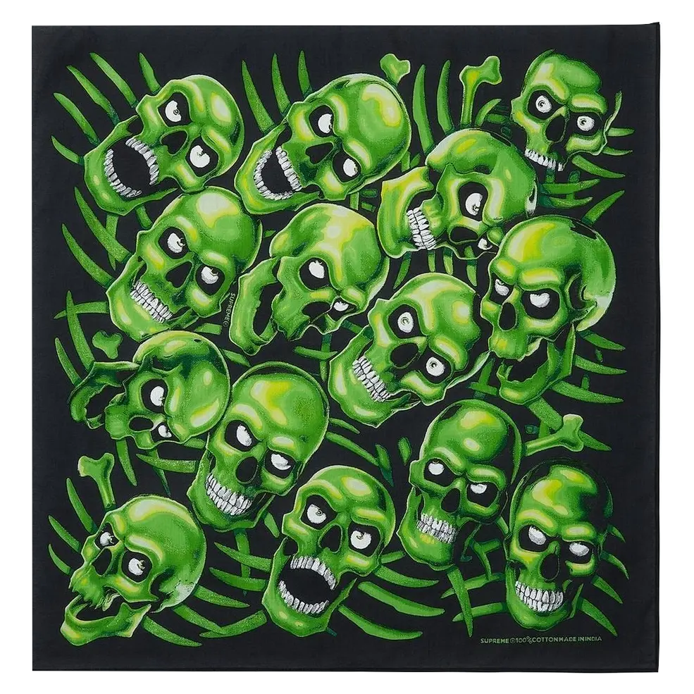 Supreme Skull Pile Bandana Supreme