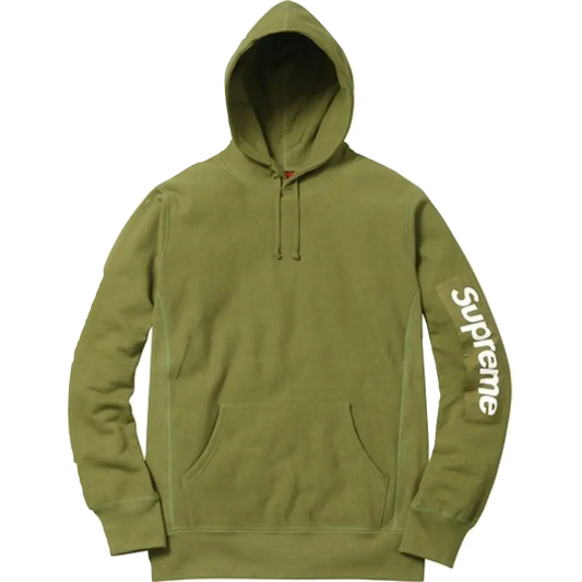 Supreme Sleeve Patch Hooded Sweatshirt - Moss Supreme