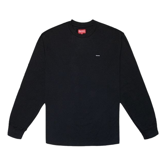 Supreme Small Box L/S Tee - Black Supreme