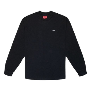 Supreme Small Box L/S Tee - Black