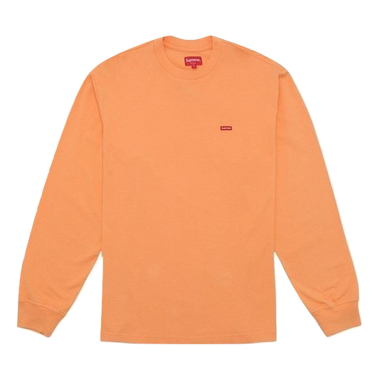 Supreme Small Box L/S Tee - Peach Supreme
