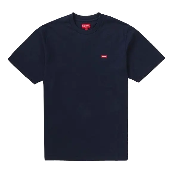 Supreme Small Box Tee - Navy SS19 Supreme