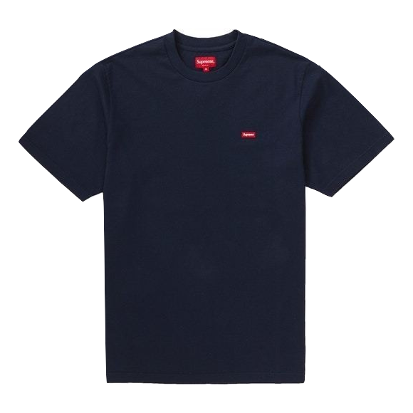Supreme Small Box Tee - Navy SS19 - Used